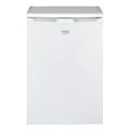 Beko TSE1284N Réfrigérateur table top - Volume total 114L : 101L (Réfrigération) + 13L (Congélation), Compartiment congélation 4 étoiles, MinFrost, Charnière de porte réversible, blanc