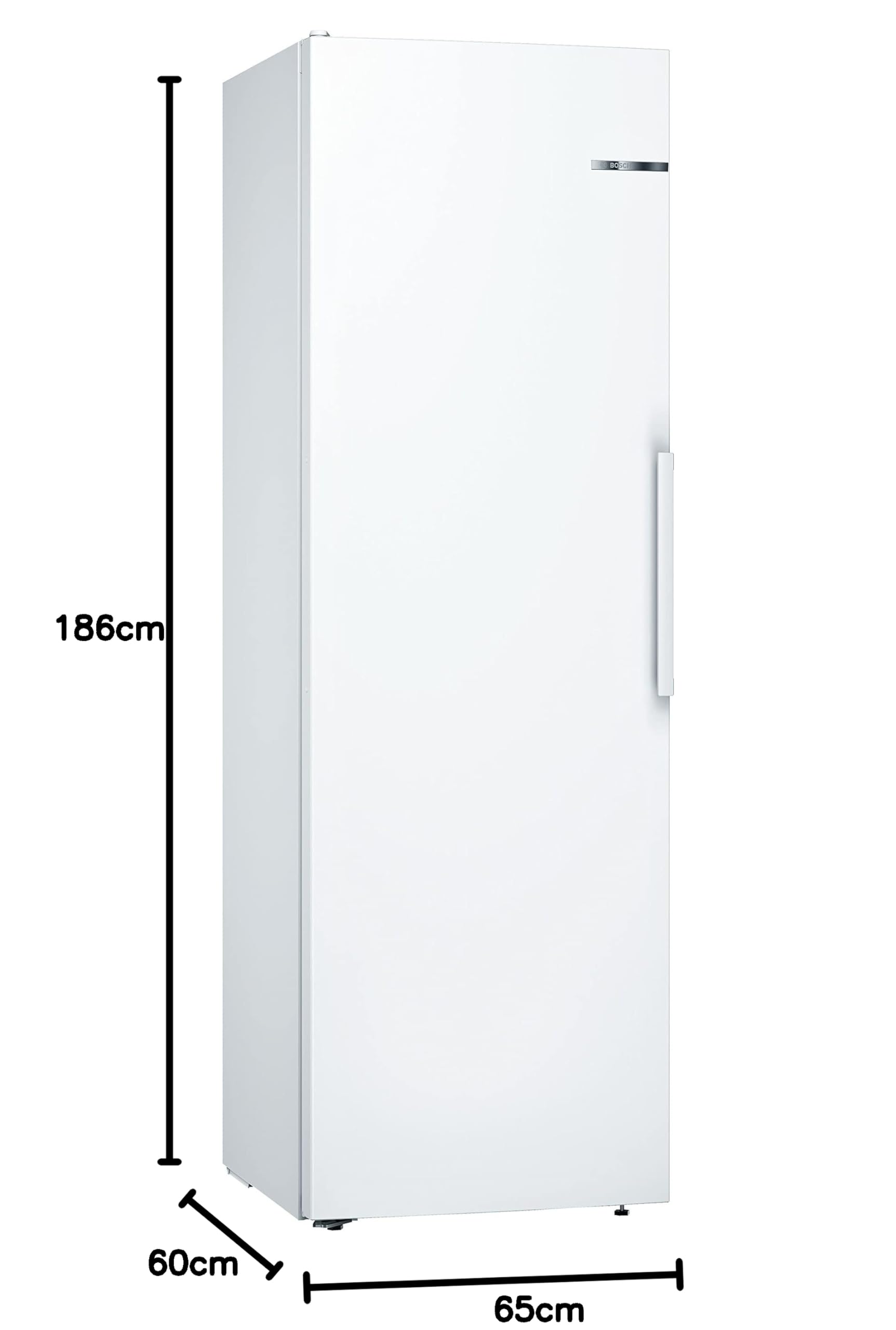 Bosch KSV36VWEP Réfrigérateur pose-libre - Série 4 - VitaFresh - 346 litres - 186 x 60 cm - Blanc