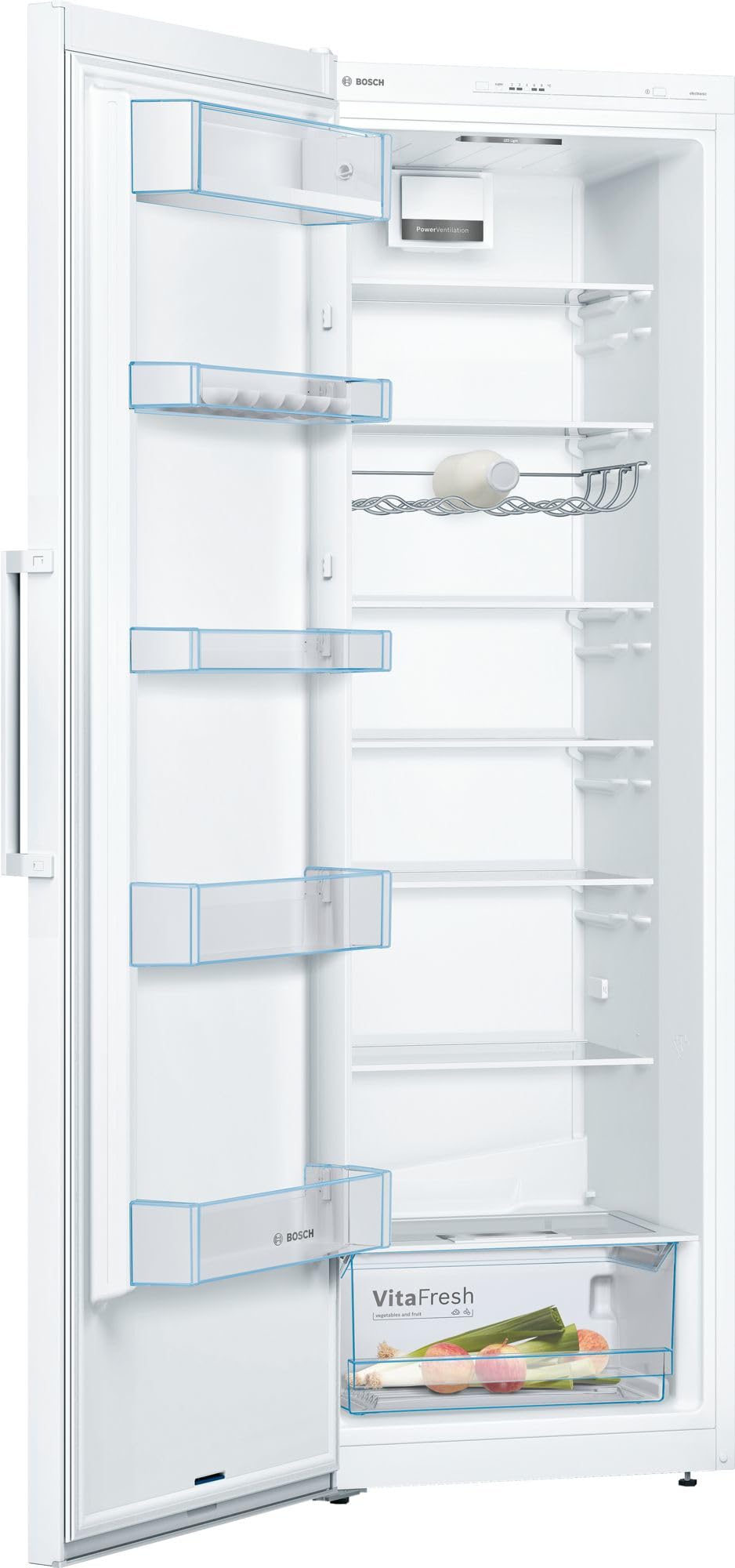 Bosch KSV36VWEP Réfrigérateur pose-libre - Série 4 - VitaFresh - 346 litres - 186 x 60 cm - Blanc