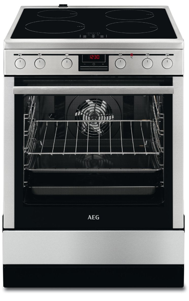 AEG Four 20% Inox Facile à Nettoyer Porte Chariot