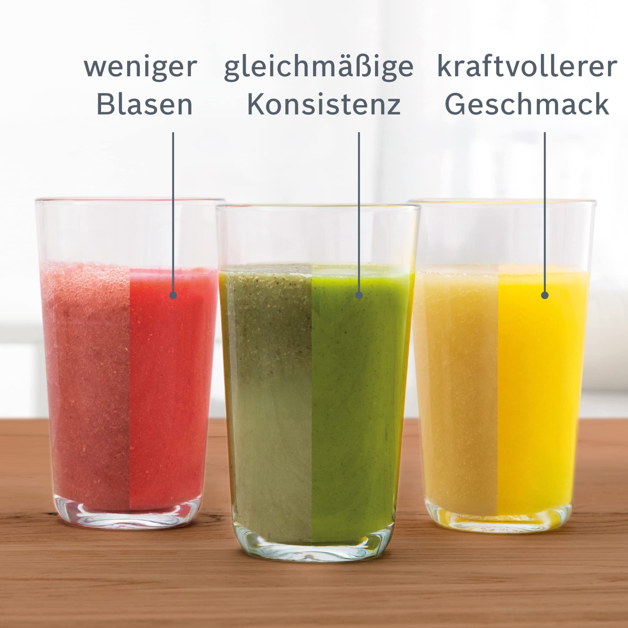 Bosch Electroménager - MMBV622M Blender sous vide VitaPower Série 8 – Grande préservation des vitamines – Gourde to go avec valve sous-vide – 1,5 L –