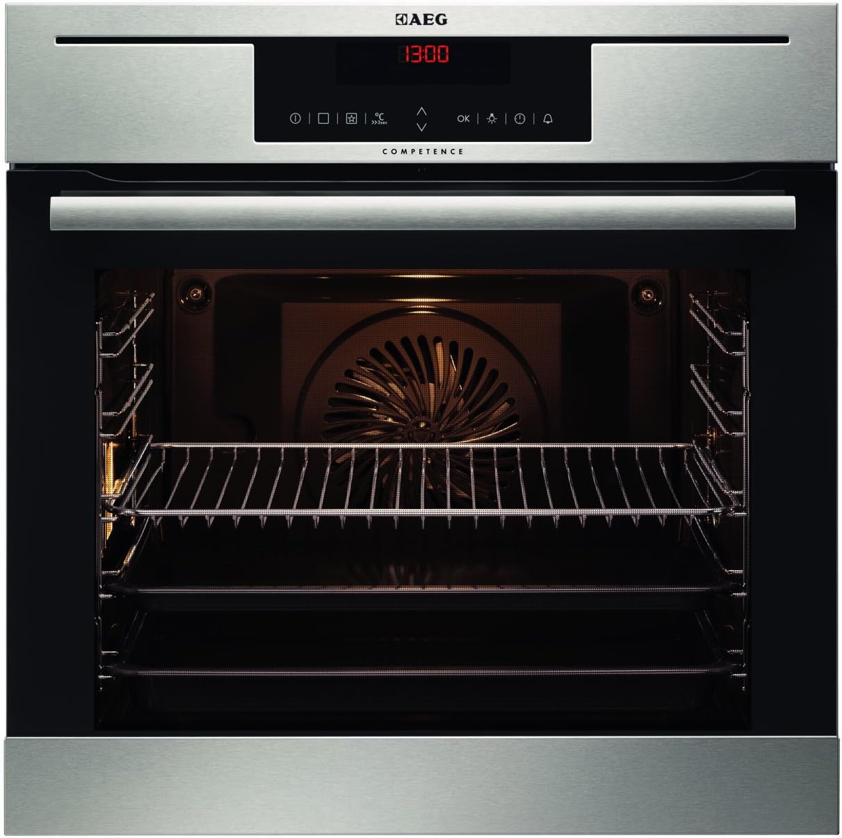 AEG bp7314021 m Four électrique/A +/71 L/fonction de nettoyage automatique/nucléaire Capteur de température/Acier inoxydable