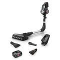 Bosch Electroménager Unlimited 7, BBS712A, aspirateur Balai, 2 Batteries 3.0 Ah Power for All, autonomie de 40 Min par Batterie, Tube Flexible, Poids léger, Accessoires, éclairage LED, Anthracite