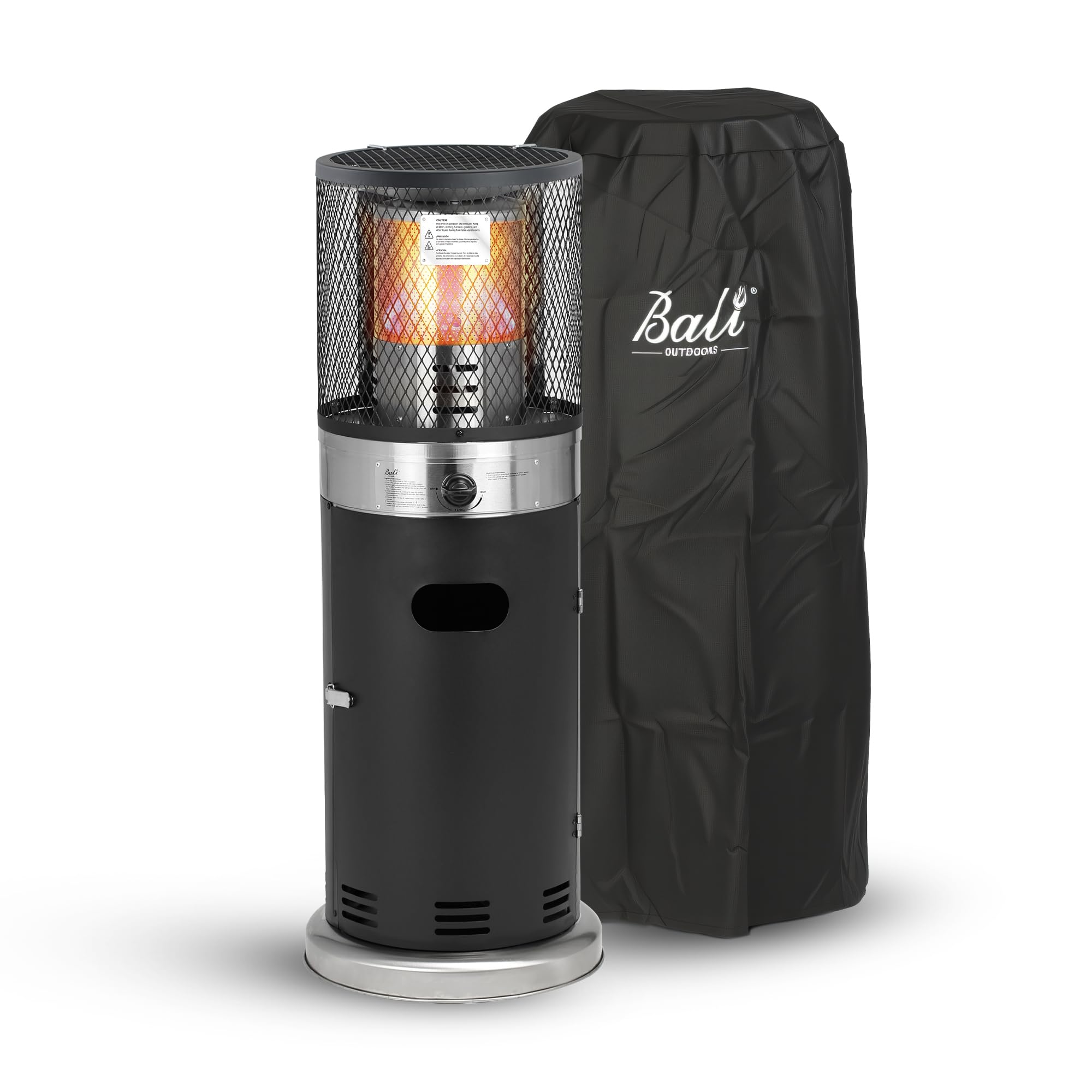 Bali OUTDOORS chauffage de gaz extérieur 7.3kW - Chauffage mobile-Housse de pluie