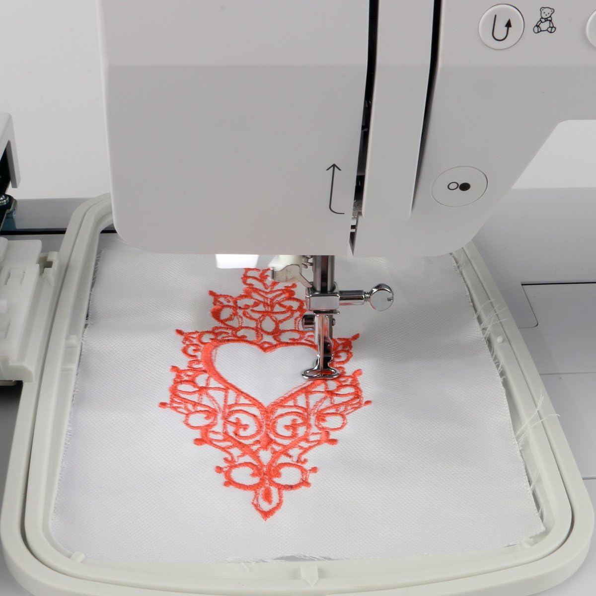 Bernina 4260366210536 Bernette Chicago 7 Machine à coudre et à broder, Blanc