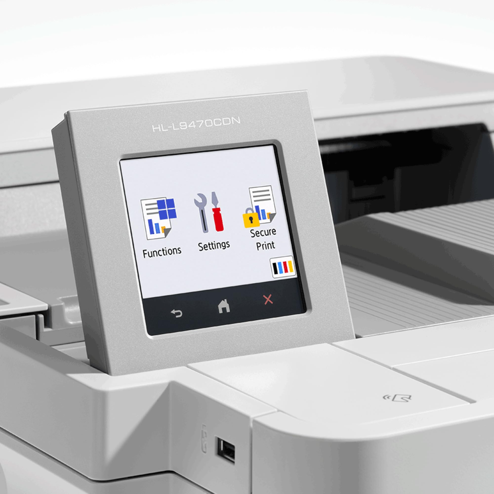 Brother HL-L9470CDN | Imprimante Laser Couleur | Imprime jusqu'à 40 PPM | WiFi Direct
