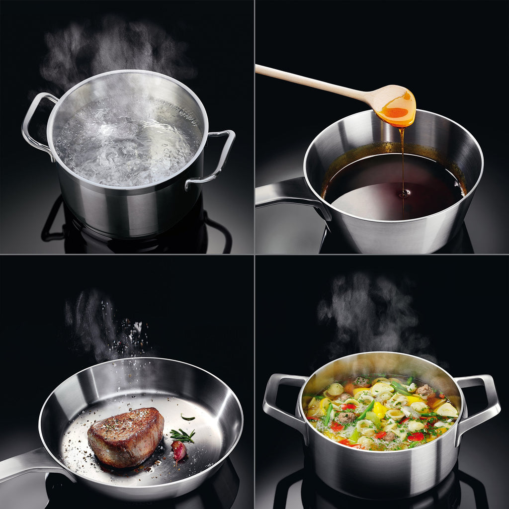 AEG Four 20% Inox Facile à Nettoyer Porte Chariot